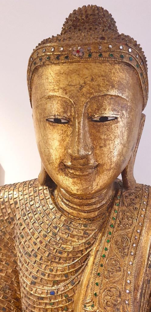 Mandelay Boeddha beeld, Ophalen of Verzenden, Gebruikt