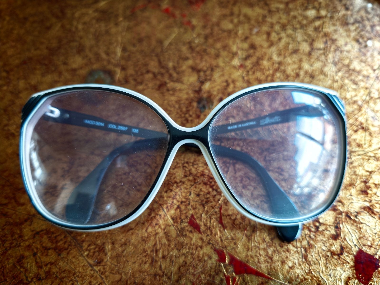 Lunettes de soleil Vintage Silhouette, Autres marques, Enlèvement ou Envoi, Utilisé, Lunettes de soleil
