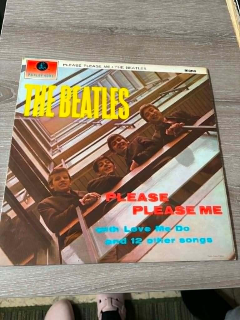 lp, The Beatles – Please Please Me, Label: Parlophone –, Gebruikt, Ophalen of Verzenden, 12 inch, Inclusief binnenhoes