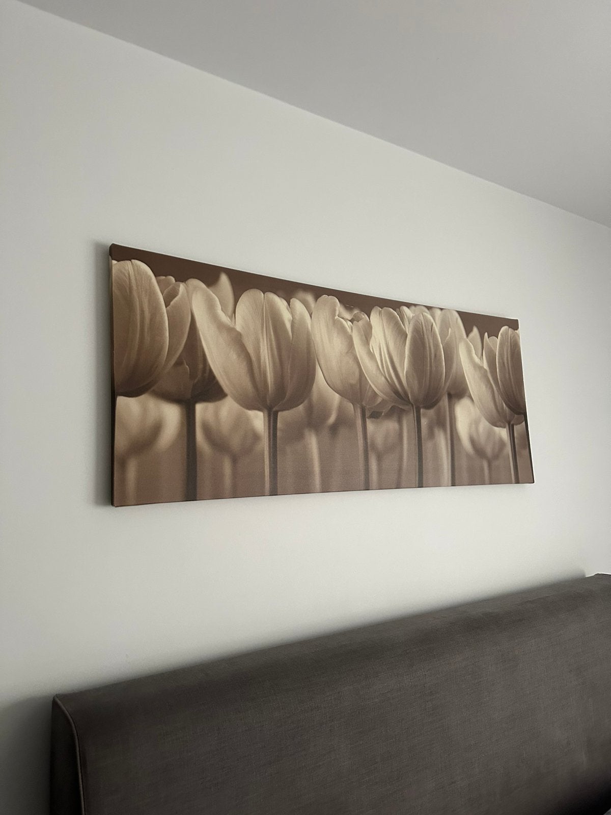 IKEA PJÄTTERYD schilderij – tulpen – 140x56 cm, Antiek en Kunst, Ophalen