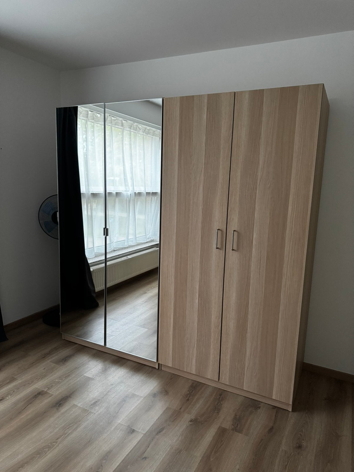 Ikea PAX kleerkast (tweedelig), Comme neuf, 100 à 150 cm, Enlèvement, 200 cm ou plus