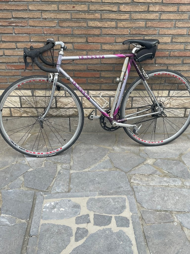 Vintage koersfiets, Vélos & Vélomoteurs, Vélos | Vélos de course, Autres marques, Frein sur jante, 49 à 53 cm, Aluminium