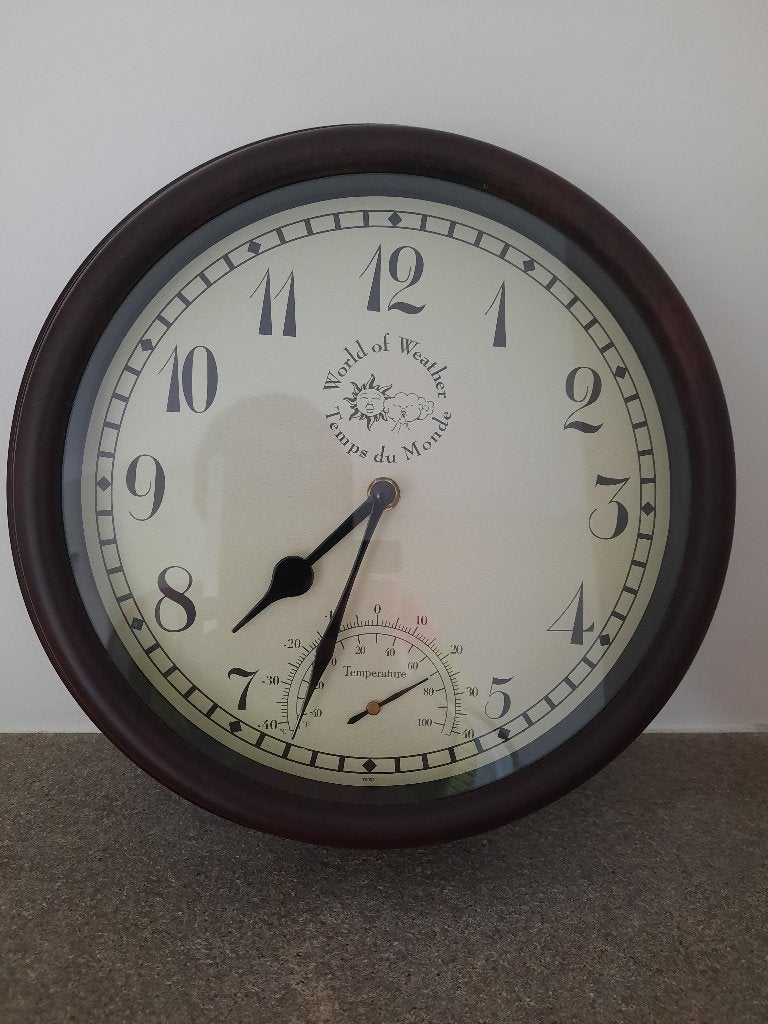 Wandklok, Enlèvement, Comme neuf, Horloge murale