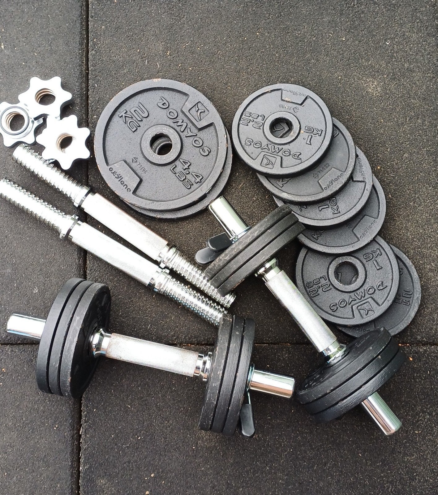 Dumbbell set, Sport en Fitness, Fitnessmaterialen, Ophalen, Dumbbell