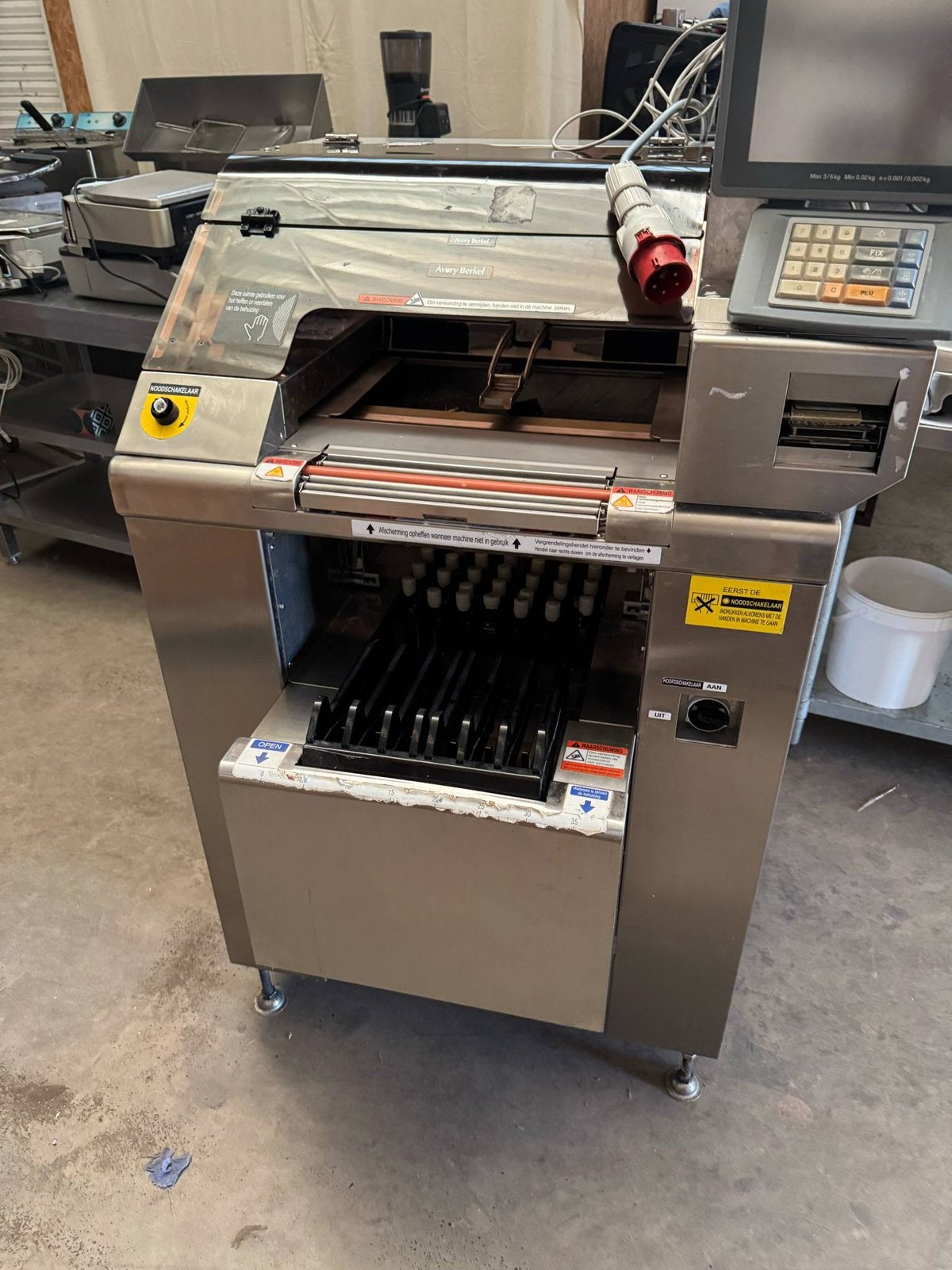 Avery Berkel WS25 – Industriële Weeg- en Etiketteermachine, Enlèvement ou Envoi