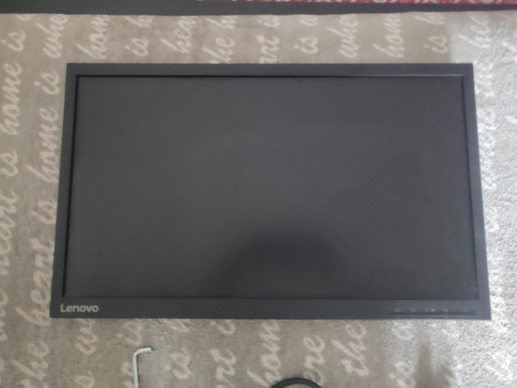 Lenovo D22-20 pc-monitor - HDMI en VGA (21,5 inch), Gebruikt, HDMI, Ophalen of Verzenden, Lenovo