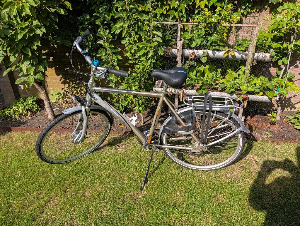 Batavus Zaragoza herenfiets | 57cm | 28" | 28 versnellingen, Fietsen en Brommers, Ophalen, Gebruikt, Versnellingen, Batavus