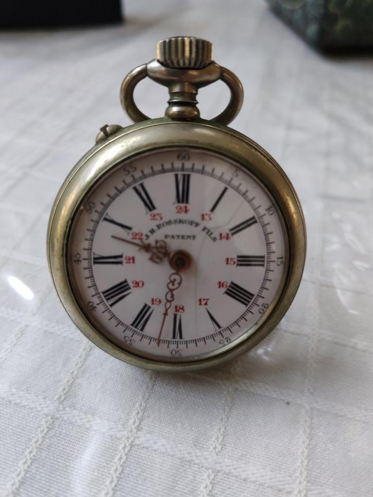 Merk Roskopf, patentmodel., Ophalen, Zakhorloge