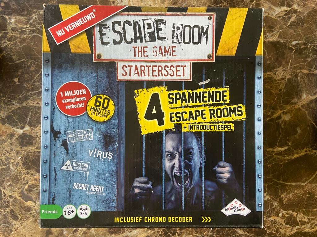 Escape Room startersset, Ophalen of Verzenden, Zo goed als nieuw