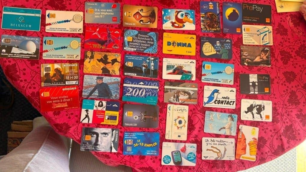Lot de cartes téléphoniques de collection, Collections, Enlèvement ou Envoi
