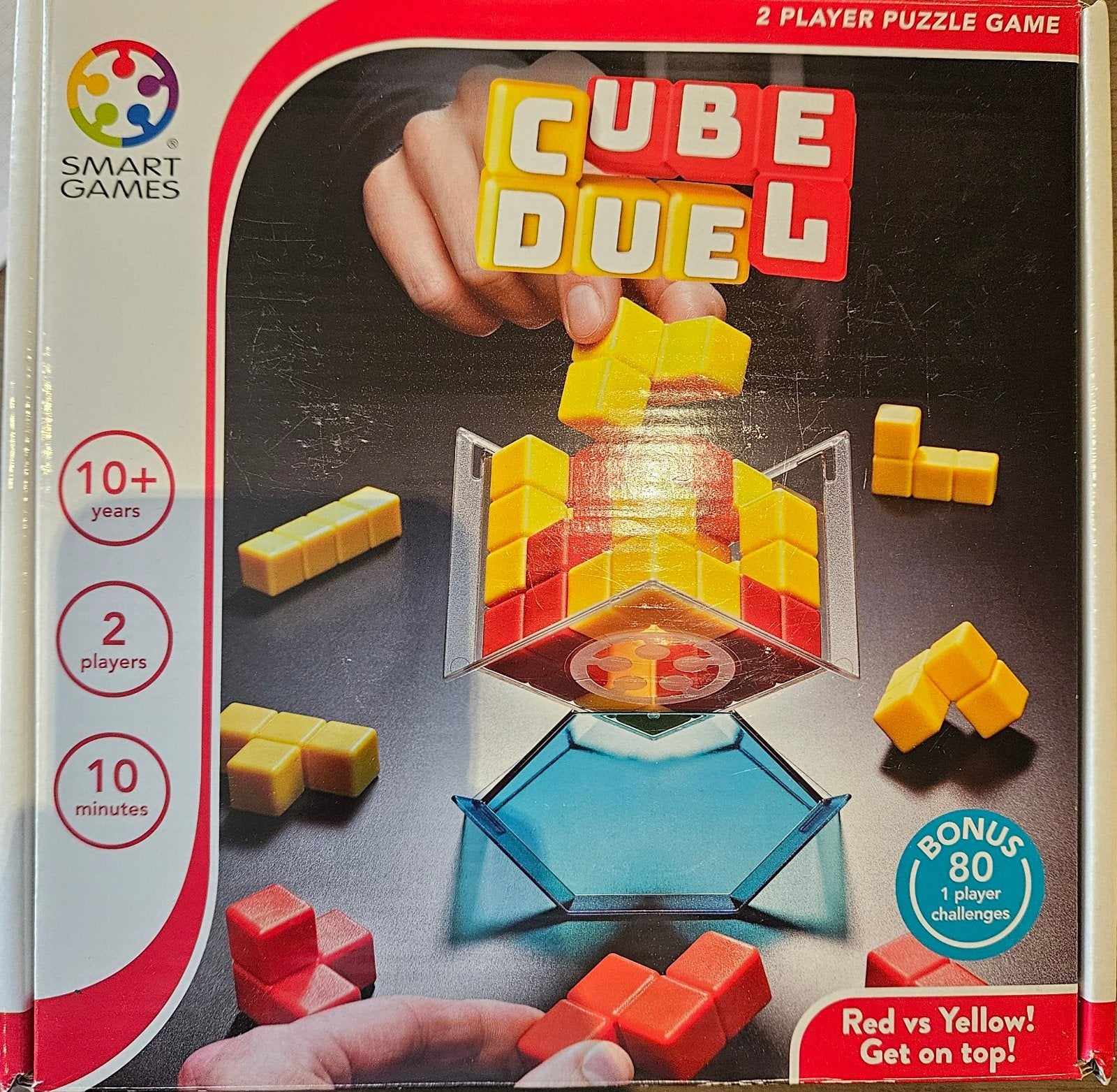 Cube duel, Hobby en Vrije tijd, Gezelschapsspellen | Overige, Een of twee spelers, Ophalen of Verzenden, Gebruikt