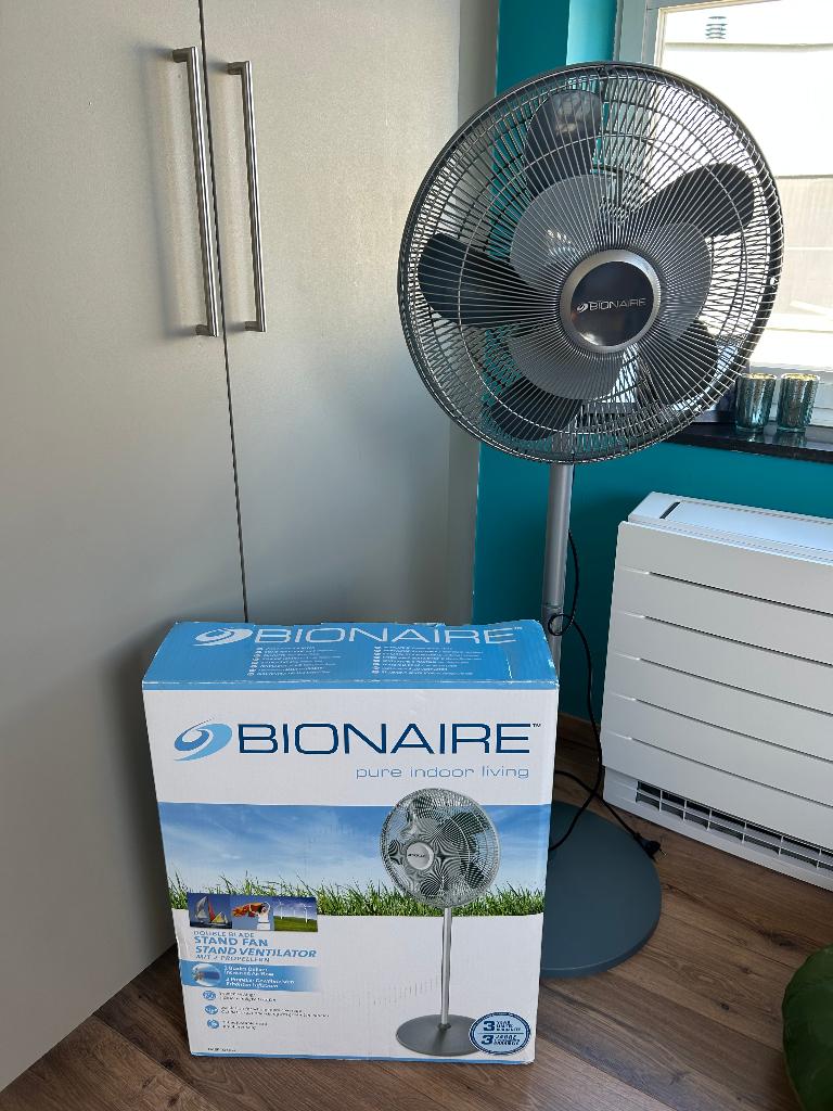 Ventilator BIONAIRE op staander, Electroménager, Ventilateurs, Enlèvement, Utilisé, Ventilateur de trépied