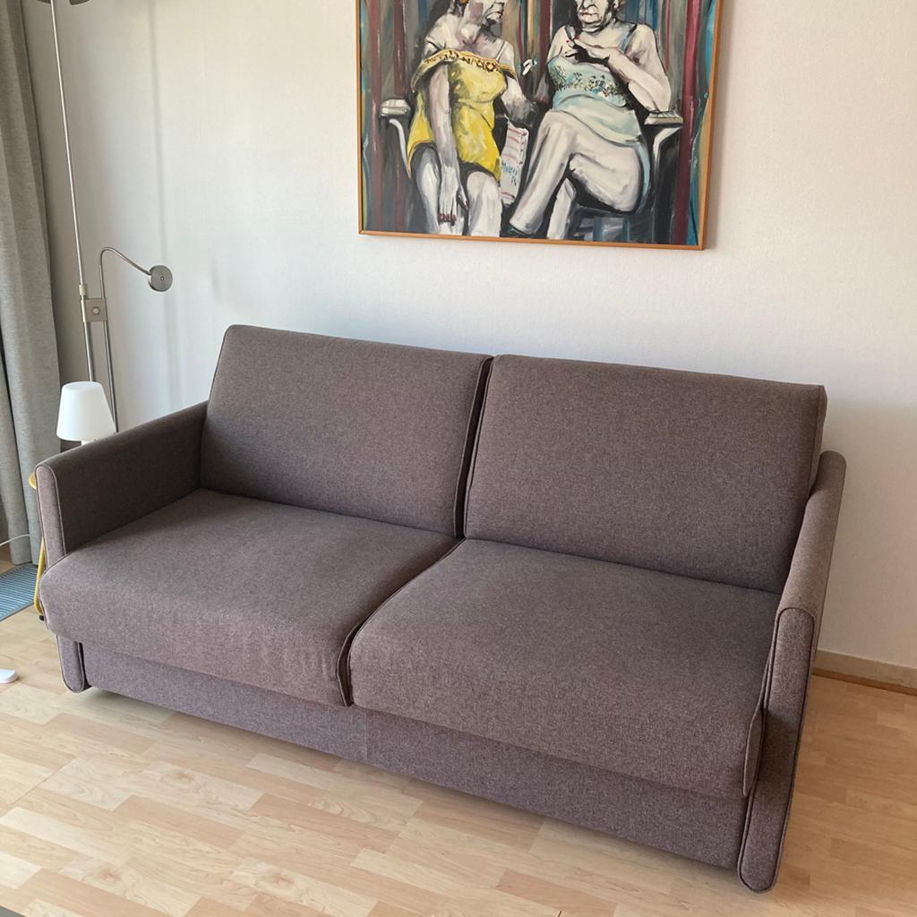 Slaapbank voor 2 personen, Ophalen, Gebruikt, Tweepersoons, Rechte bank