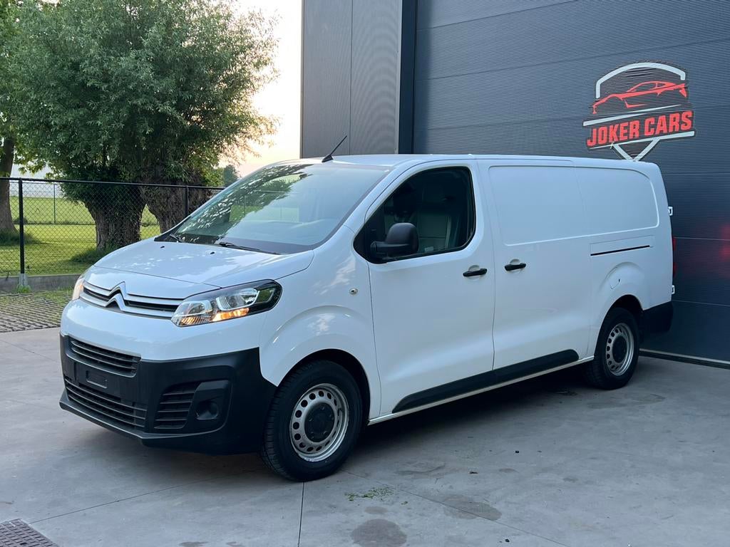 Citroen Jumpy XL LANG Airco CruiseCntrl EURO6EI, Auto's, 75 kW, 4 cilinders, Citroën, Wit