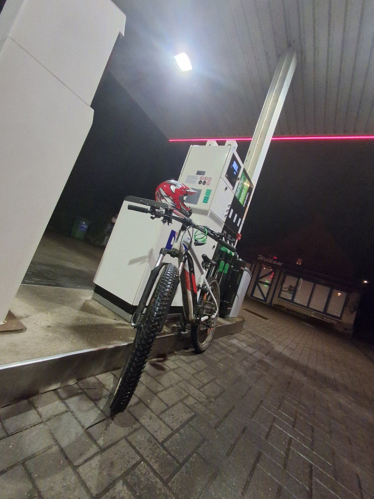 E bike te ruil tegen gt2000, Enlèvement