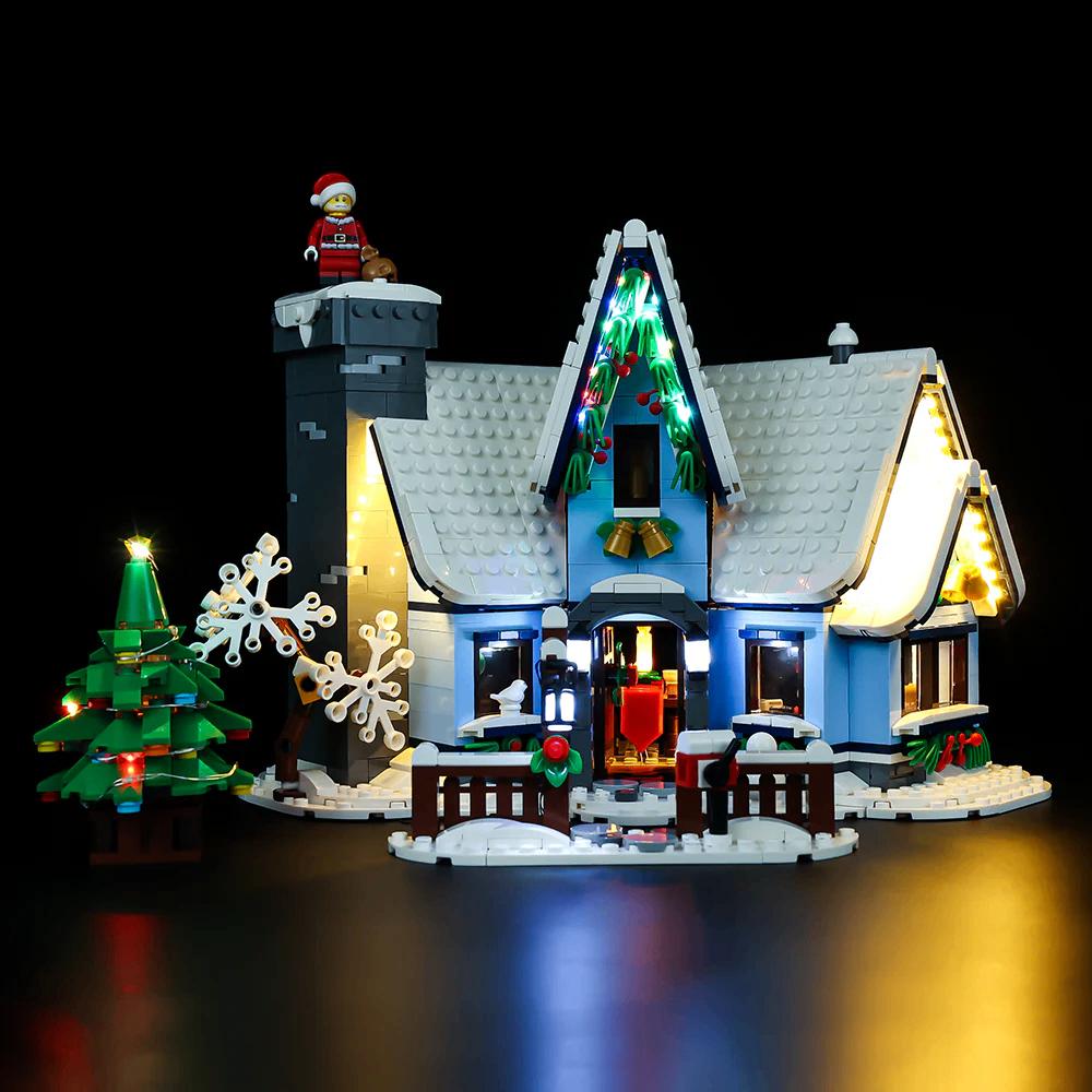 Éclairage LED pour 10293 Santa Visit New, Enlèvement ou Envoi, Neuf, Autres marques