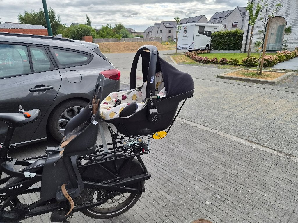 Steco baby-mee, Achterzitje, Zo goed als nieuw, Steco, Ophalen