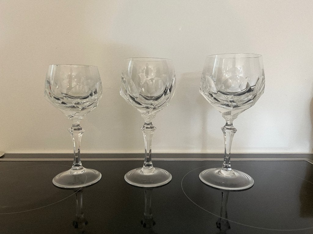 kristallen glazen, Ophalen