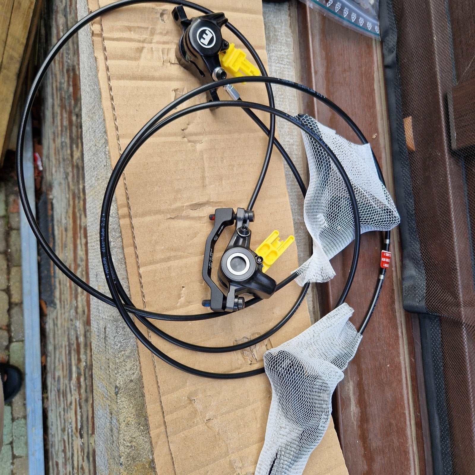 magura rem set new, voor en achter MT4, Ophalen of Verzenden