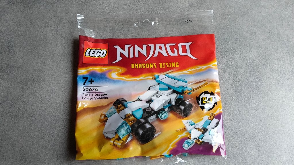 lego ninjago 30674 zane's drakenkracht voertuigen, Neuf, Enlèvement ou Envoi, Lego, Ensemble complet
