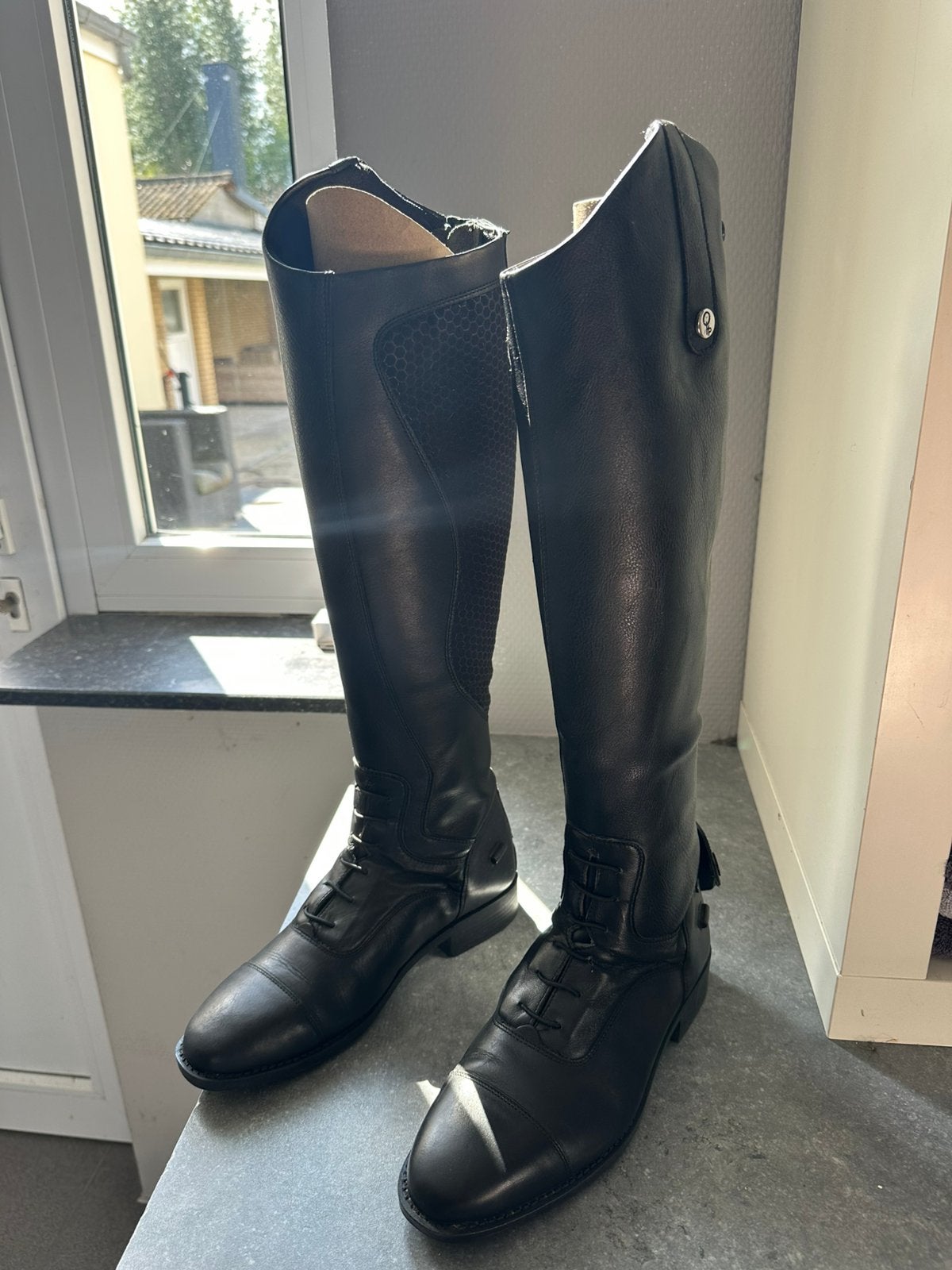 À vendre Bottes d'équitation QHP taille 39, Imperméable, Obstacle, Noir, Femmes