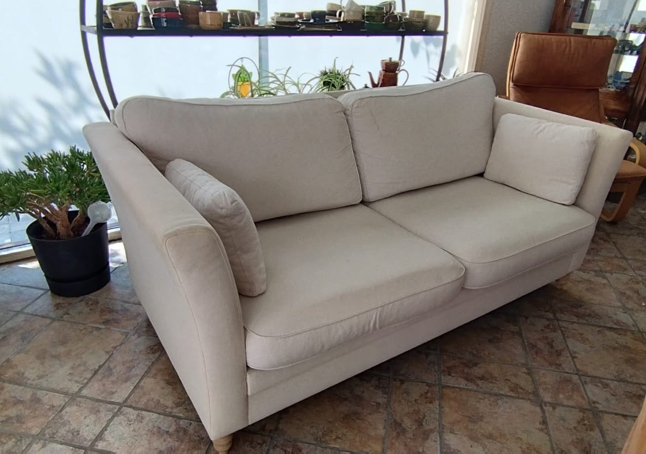 Tweezit zetel, Ophalen, Gebruikt, 150 tot 200 cm, Tweepersoons