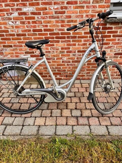 Electrische Flyer Dame en heren fiets, Fietsen en Brommers, Elektrische fietsen, Gebruikt, 51 tot 55 cm, 50 km per accu of meer