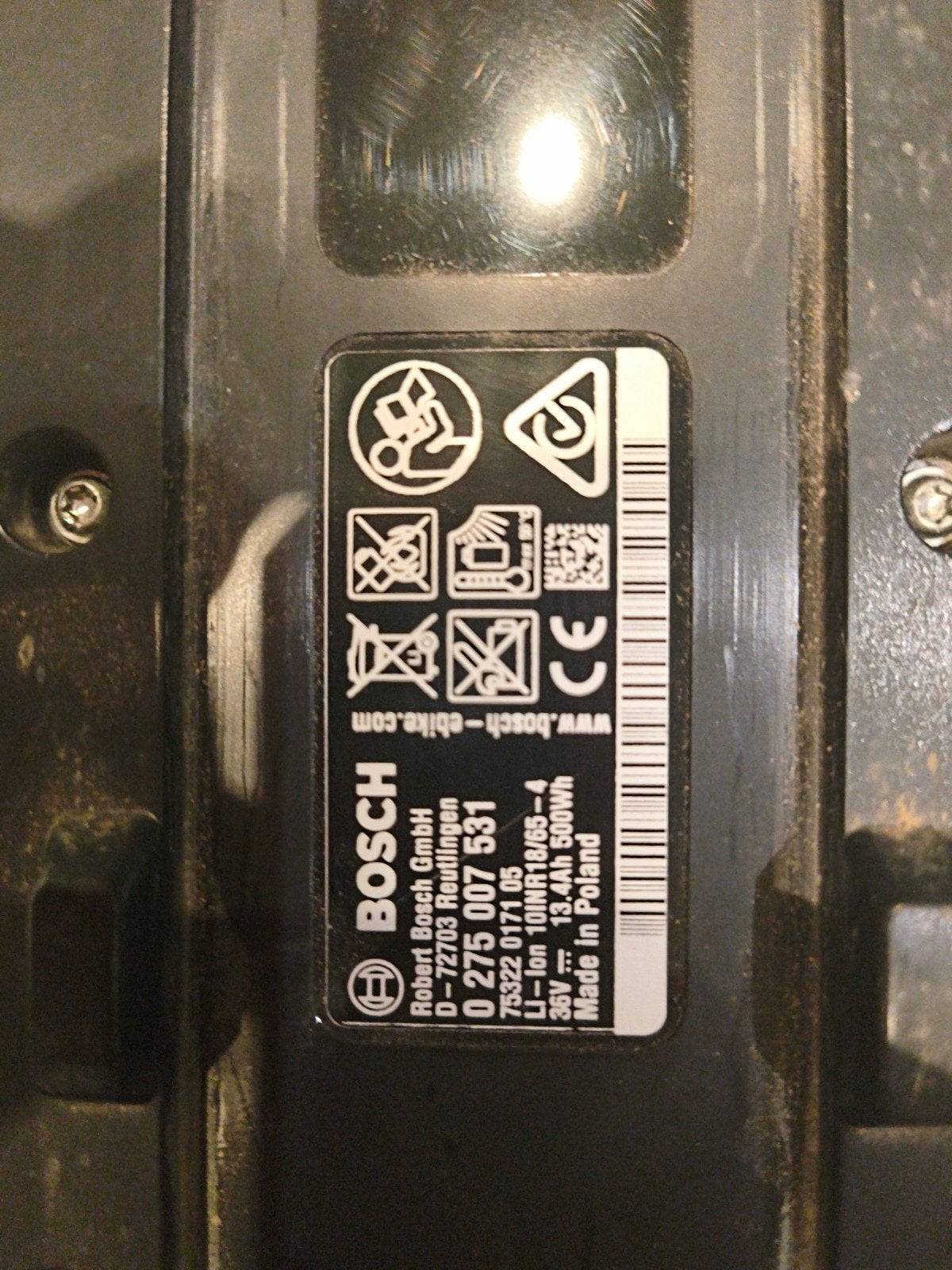 bosch powerpack 500 "dood", Fietsen en Brommers, Gebruikt
