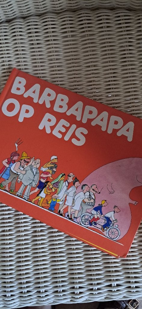 Boek kleuterboek 'Barbapapa op reis', Garçon ou Fille, Enlèvement, Utilisé, Contes (de fées)