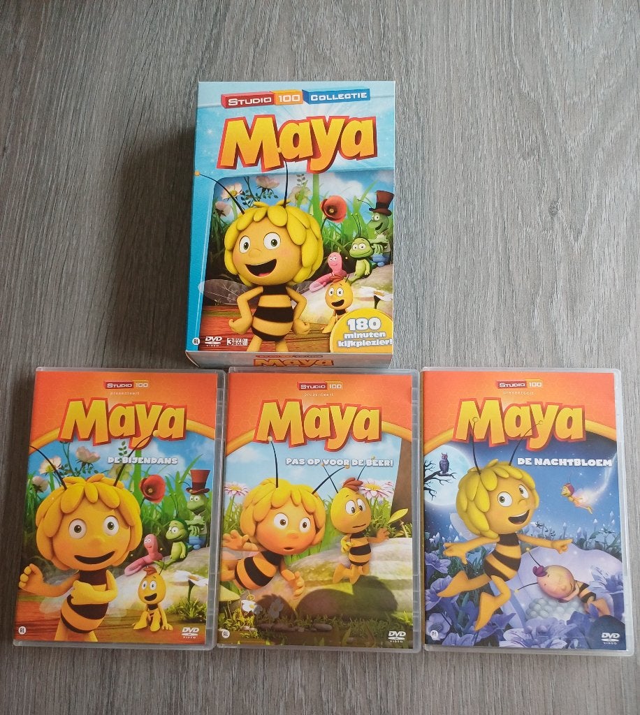 Maya De Bij (3 DVD-BOX - Studio 100), À partir de 6 ans, Comme neuf, Enlèvement, Coffret/collection