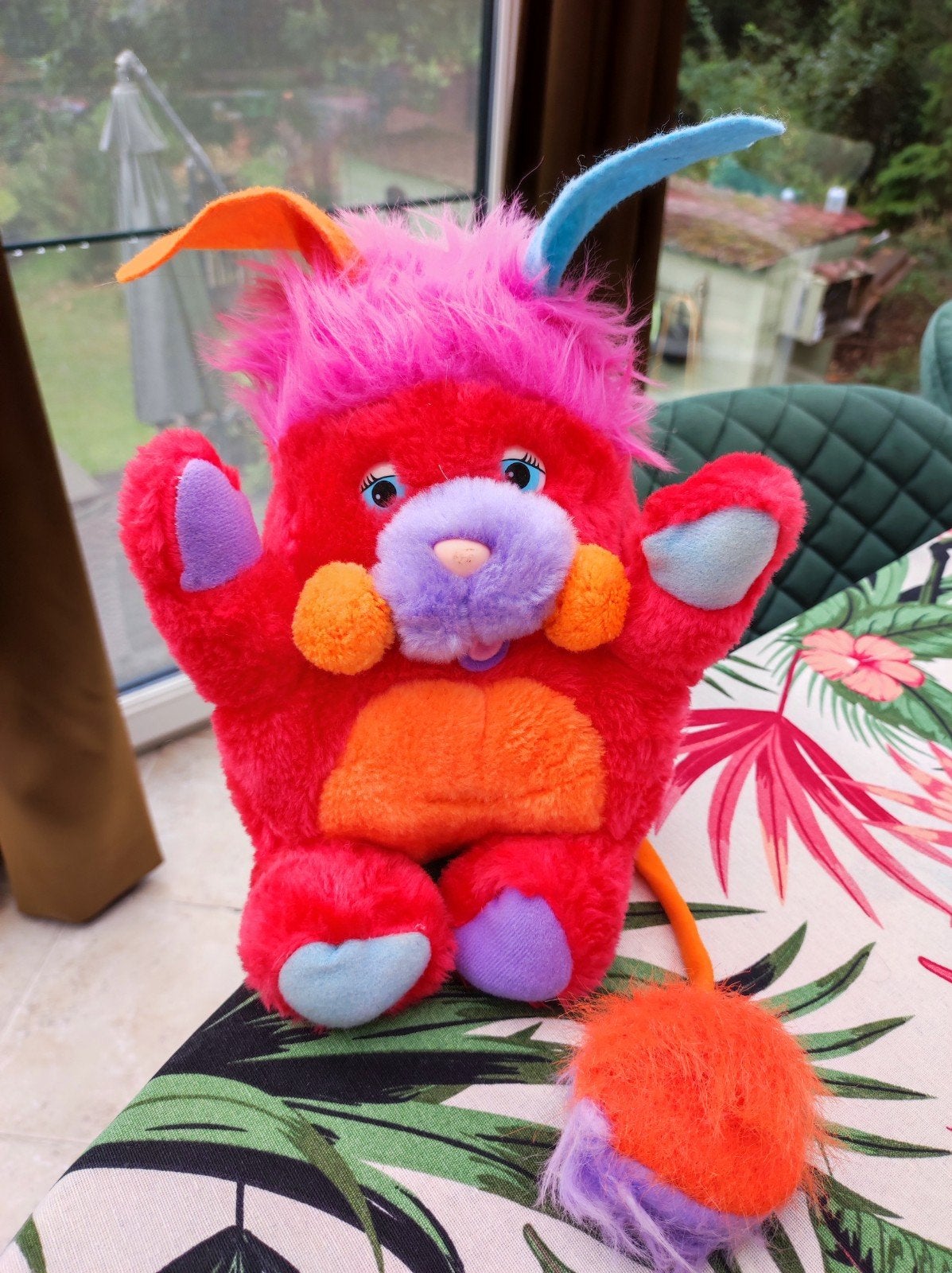 vintage pluchy Popple, Ophalen of Verzenden, Gebruikt