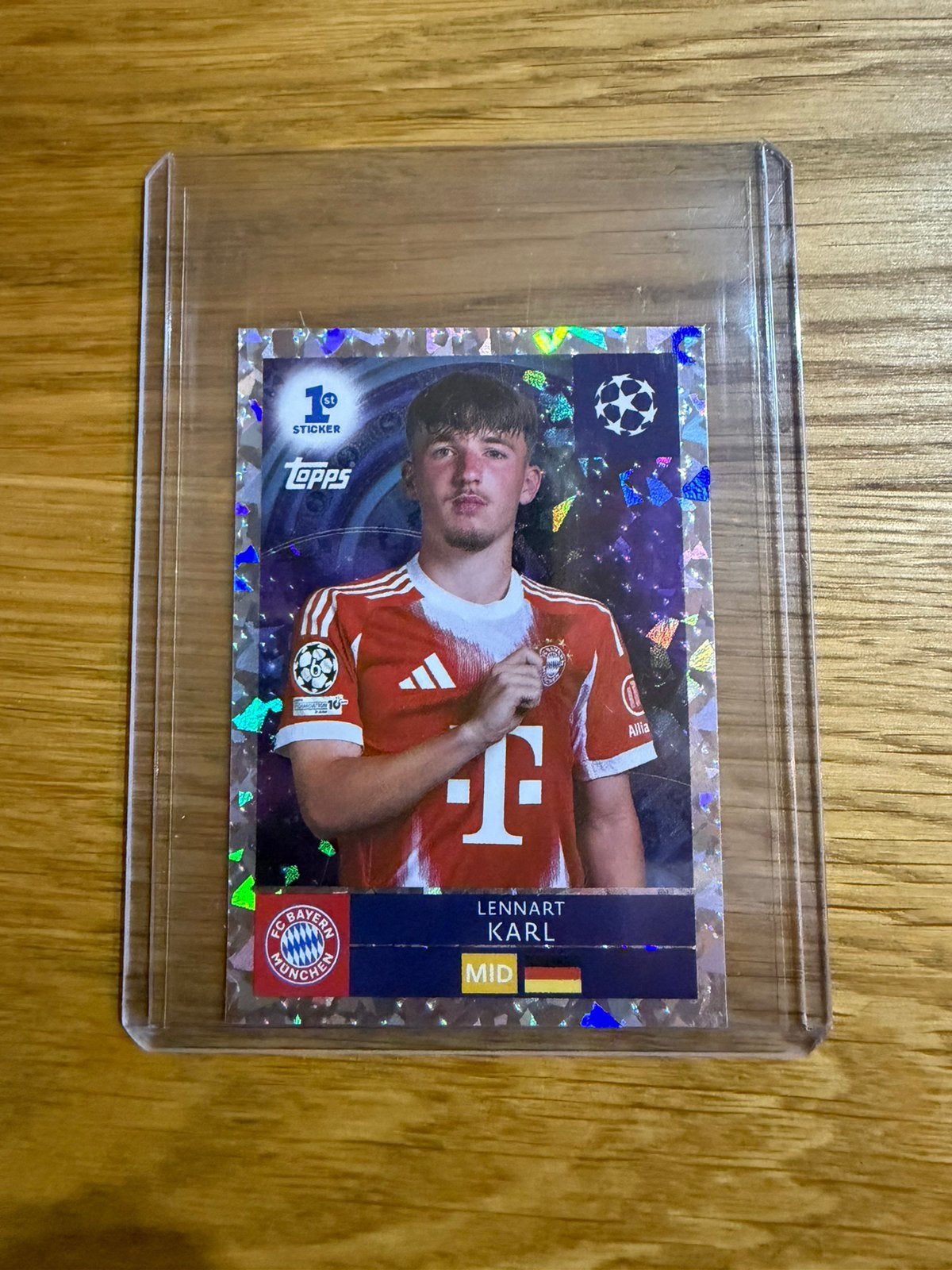 Topps uefa champions league 2025/26, Ophalen of Verzenden, Zo goed als nieuw, Sticker