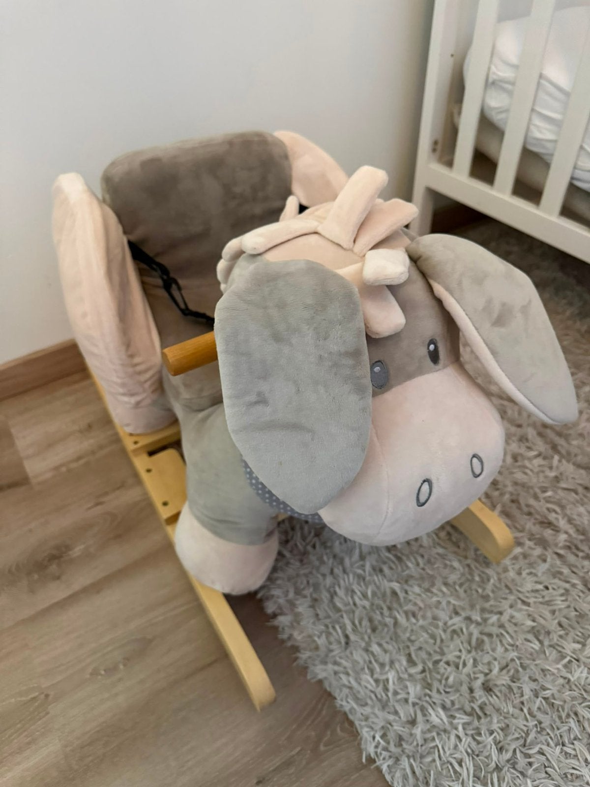 Schommelpaard/ezel zo goed als nieuw!, Enfants & Bébés, Jouets | Jouets a bascule, Enlèvement, Comme neuf