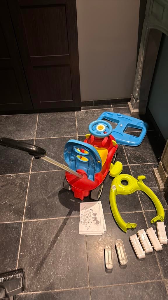 Kinderfiets met alle onderdelen SMOBY, Kinderen en Baby's, Speelgoed | Racebanen, Ophalen, Zo goed als nieuw, Onderdelen