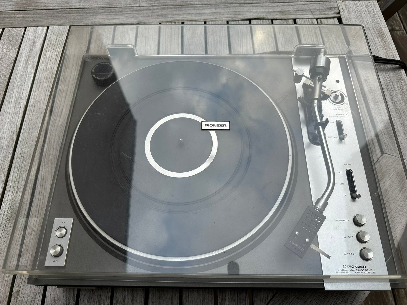 Vintage Pioneer PL-117D Turntable – Fully Working, Enlèvement, Utilisé, Tourne-disque, Pioneer