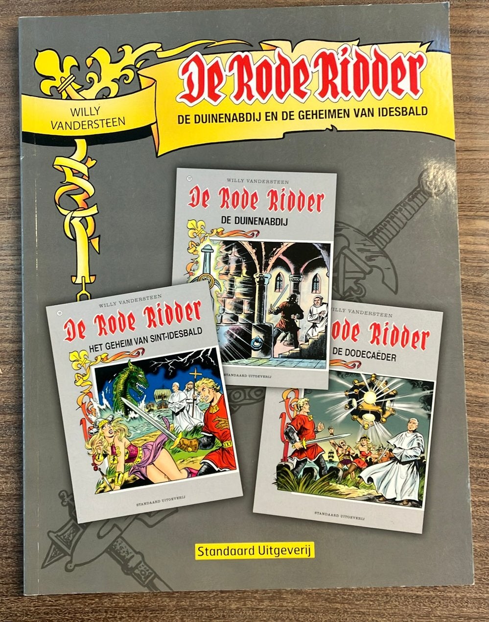De rode ridder : de duinenabdij en de geheimen van Idesbald, Ophalen of Verzenden, Zo goed als nieuw