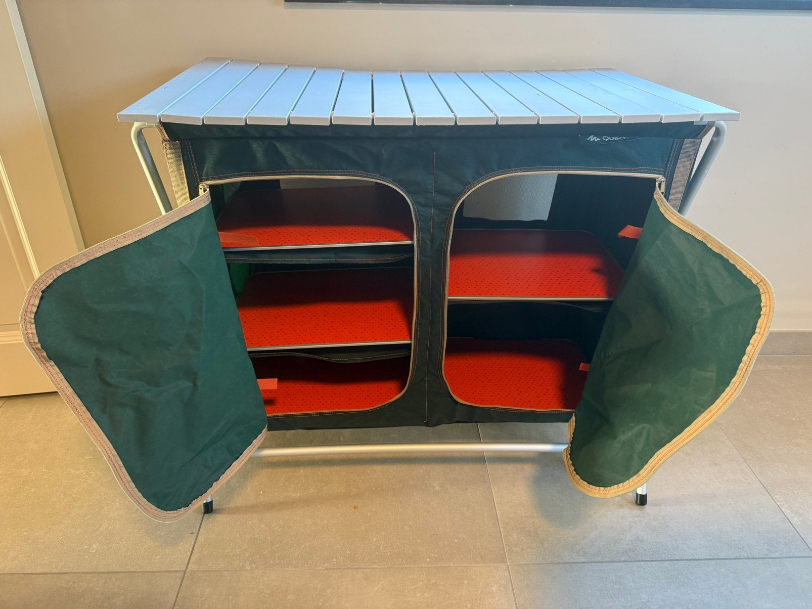 Camping (keuken)kast, Caravans en Kamperen, Ophalen, Gebruikt