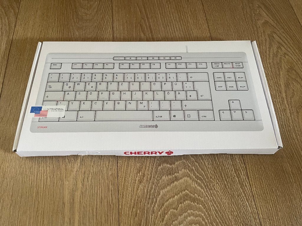 Cherry stream, Computers en Software, Toetsenborden, Ophalen, Nieuw, CHERRY, Qwerty