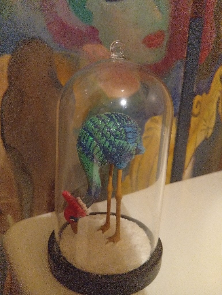Féerique emeu vintage Ikea, Enlèvement