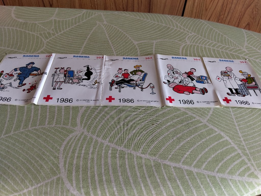 Stickers Rode Kruis, Verzamelen, Ophalen