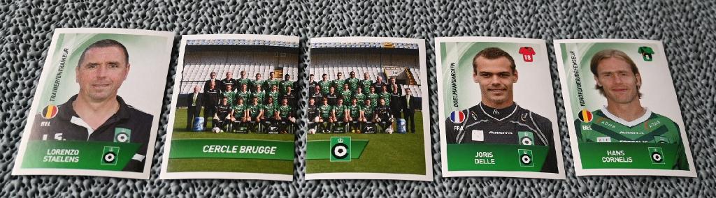 Panini Football 2014 / Cercle Brugge / Volledige ploeg, Verzenden, Nieuw, Poster, Plaatje of Sticker