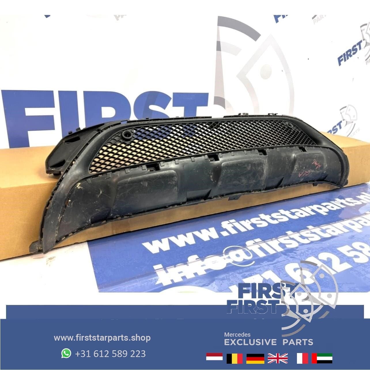W156 X156 GLA KLASSE AMG BUMPER ROOSTER VOORBUMPER MIDDEN RO, Utilisé, -, -, Enlèvement ou Envoi