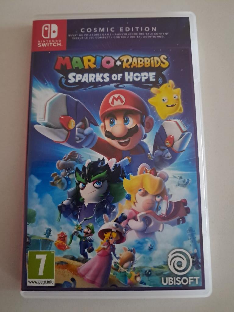 MARIO Switch + Rabbids Sparks of Hope Cosmic Ed, Ophalen, Nieuw, Avontuur en Actie, Vanaf 7 jaar