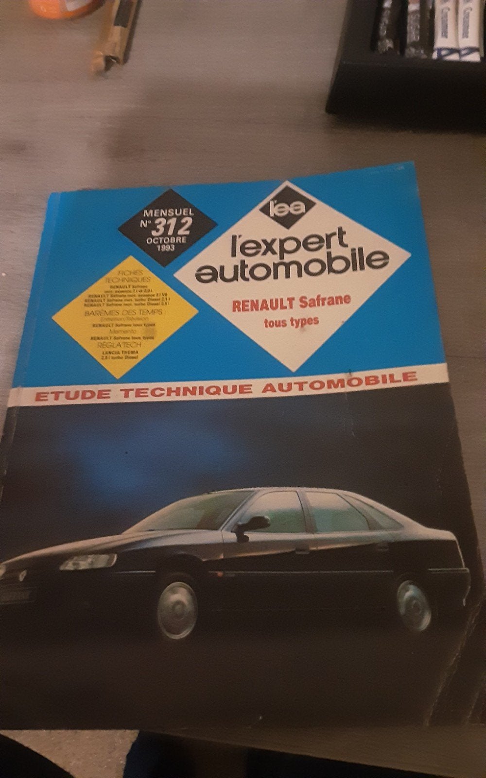 Renault safrane l expert automobille, Boeken, Auto's | Boeken, Ophalen of Verzenden, Renault