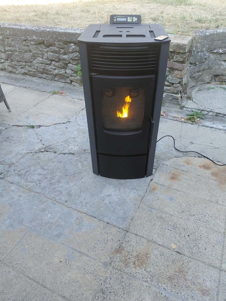 Poeles pellet, Enlèvement ou Envoi, Comme neuf, Autoportant, Poêle à granulés