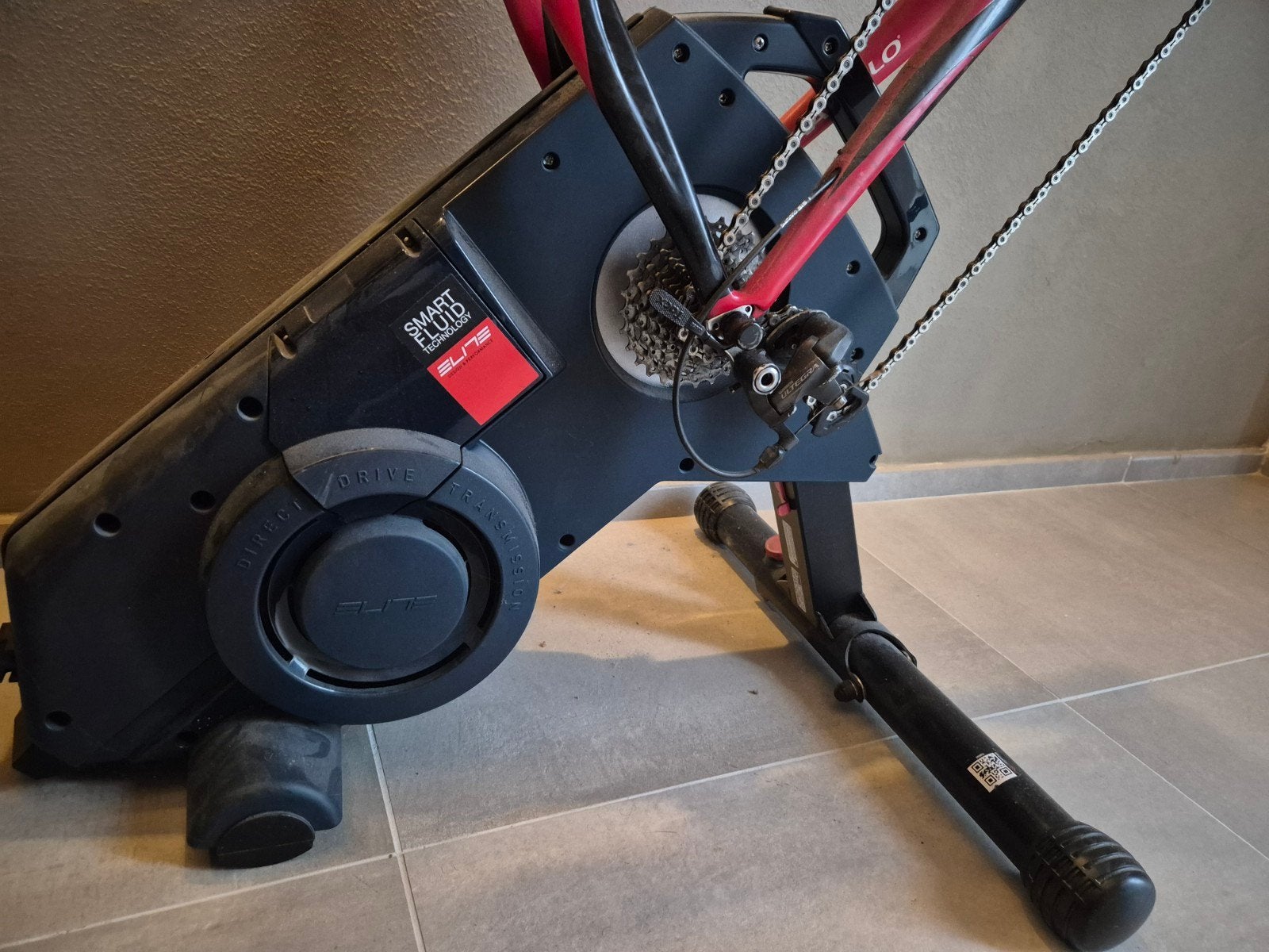 fietstrainer, Enlèvement
