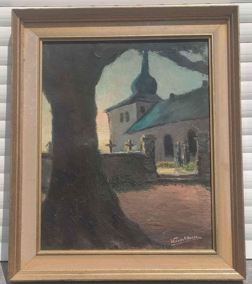 Huile sur toile signe Walter jonckheere, Enlèvement ou Envoi
