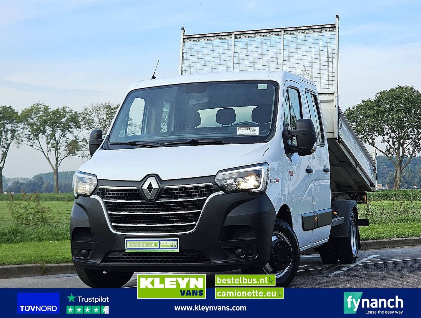 Renault MASTER 2.3 DCI 145 DC DL KIPPER, Renault, Wit, Bedrijf, Airconditioning