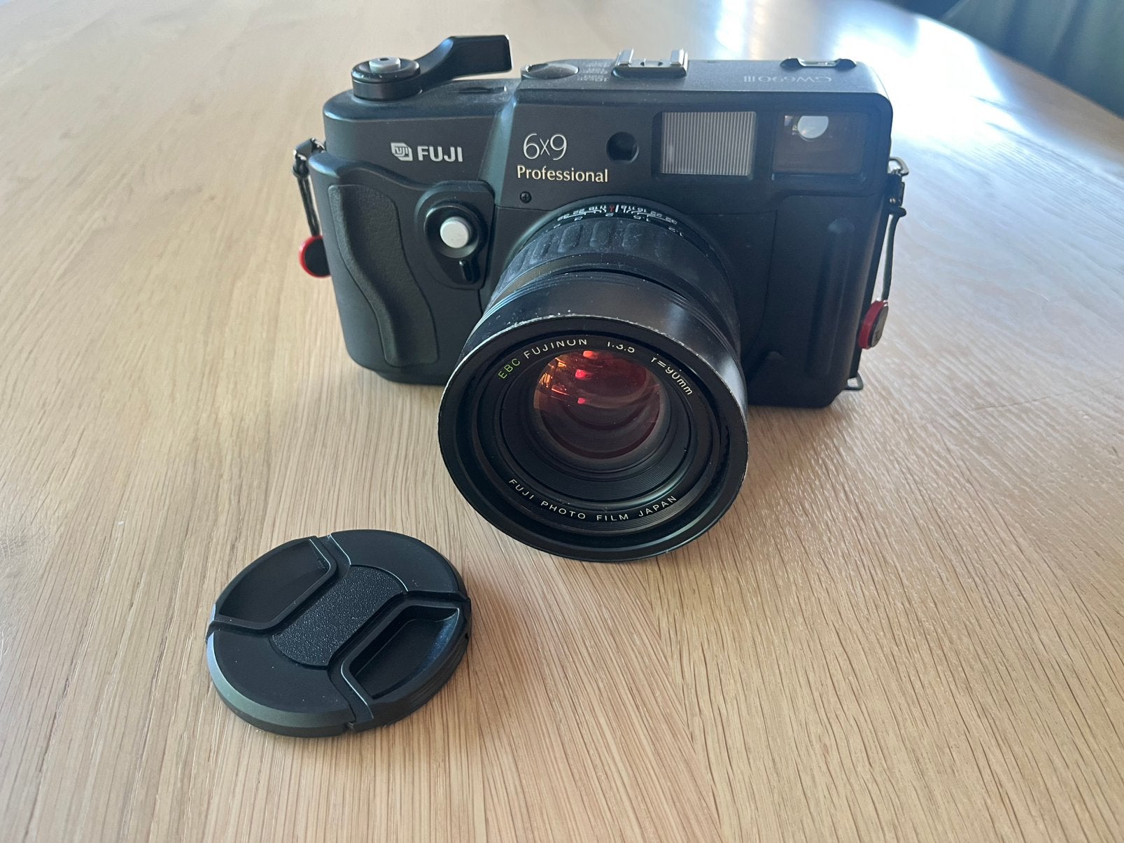 Fuji GW 690 III, Audio, Tv en Foto, Fotocamera's Analoog, Ophalen of Verzenden, Zo goed als nieuw, Fuji