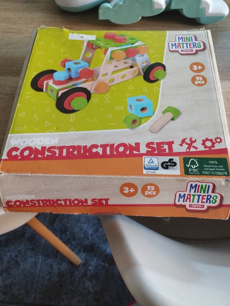 Mini matters - houten constructie set, Ophalen